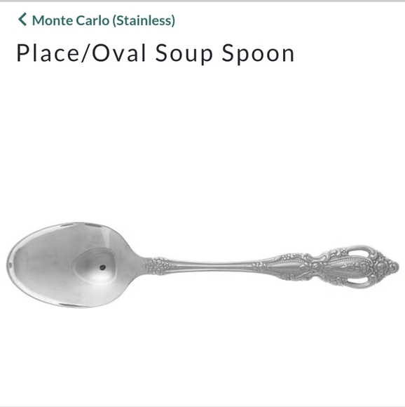 Monte Carlo (Stainless)by Oneida Silver place Spoon flatware - Picture 1 of 5